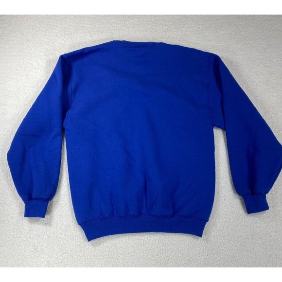 Russell Athletic Pullover Crewneck Men Blue‎ Sweatshirt Sweater  Medium - Picture 4 of 7